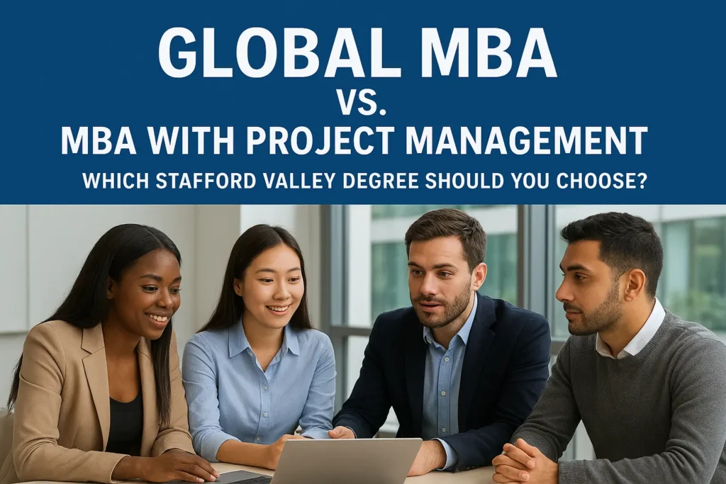 Global MBA vs MBA with Project Management